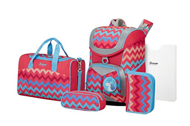Samsonite Sammies Ergofit - Schulranzen-Set 4-teilig, Mehrfarbig(Pony Magic) im Sale